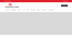 Desktop Screenshot of lushika.com