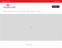 Tablet Screenshot of lushika.com